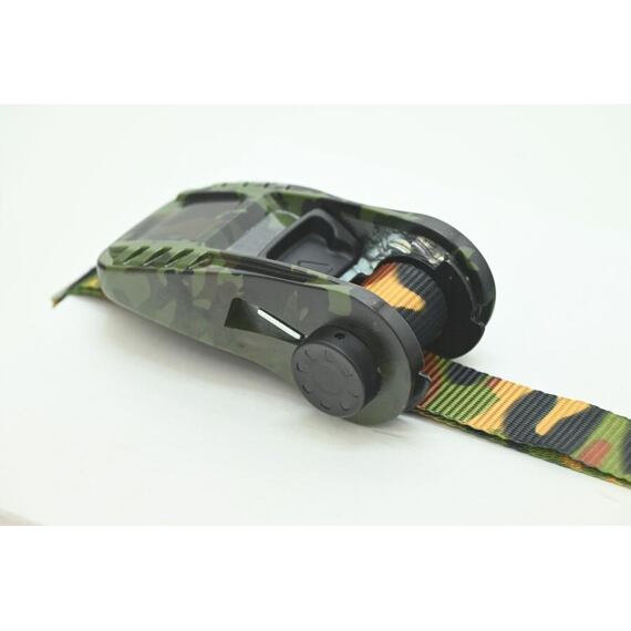 COMPASS popruh s ráčnou a háky 2ks 500daN 25mm x 5m barva KAMU, 02256