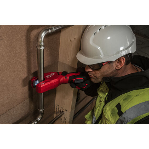 MILWAUKEE M12 PCSS-202C aku řezačka nerezových trubek 12V/2*M12 B2, pro průměr 12 - 28mm