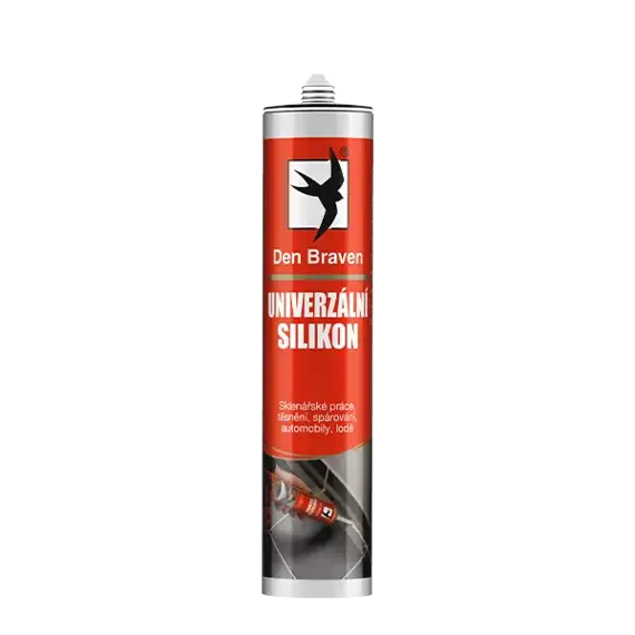 DEN BRAVEN silikon univerzální 280ml hnědý 30124RL