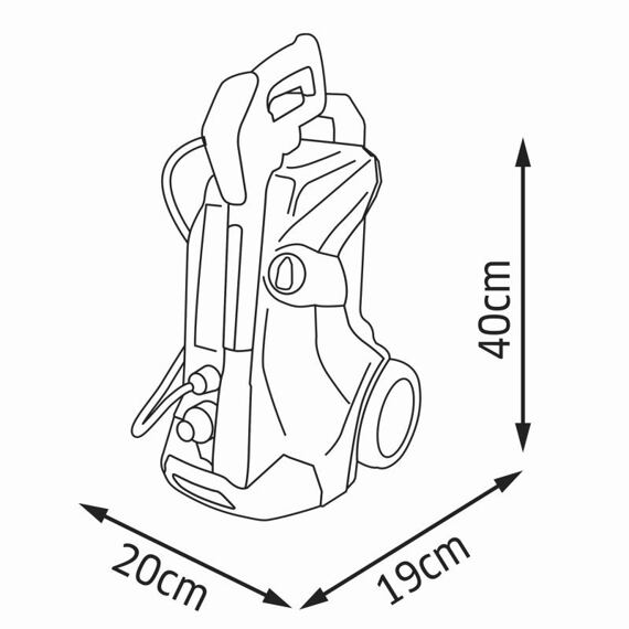 SMOBY dětský čistič K4 Kärcher, po připojení hadice stříká, SM360902