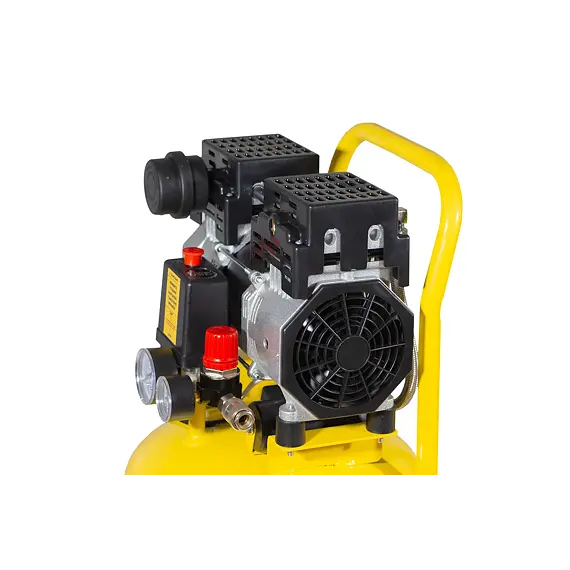 PROTECO kompresor PREMIUM vertikální tichý 24l, 8bar, 750W, výtlak 130 l/min., 51.02-VKT-0750-24