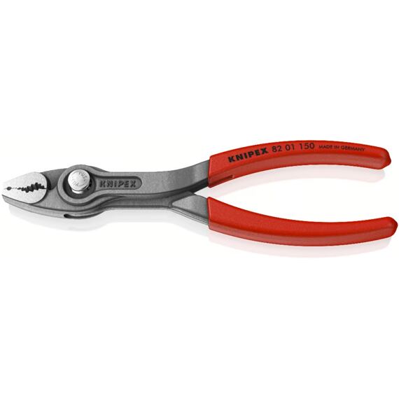 KNIPEX kleště s posuvným kloubem TwinGrip 150mm, čelní a boční úchop, 8201150