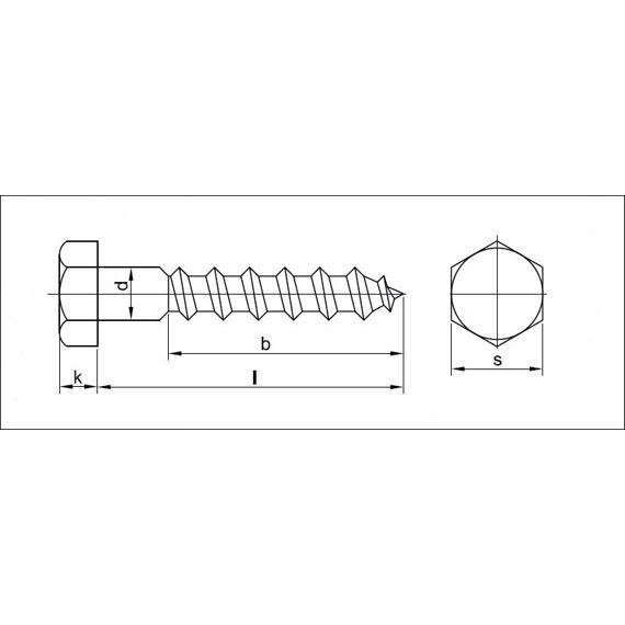 šroub podstavcový 10*120mm Zn DIN 571