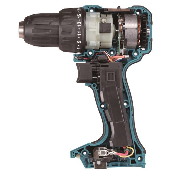MAKITA DDF490WVE aku vrtačka 18V/2*2Ah LXT Basic, 65Nm, 500-1900 ot./min
