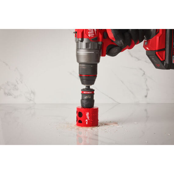 MILWAUKEE 4932500552 adaptér Quik-Lok pro děrovky, HSaw QL Pin Adaptor XL 5/8"*18, 32-210mm, 2 kusy