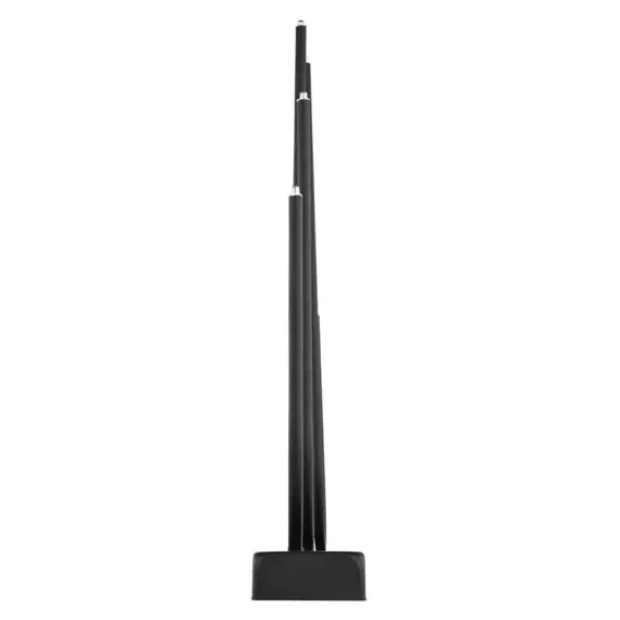 EMOS LED svícen 6 LED kovový černý, 40cm, 2*AA, teplá bílá, DCAW24