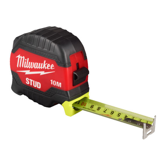 MILWAUKEE 4932498767 svinovací 10m, 10/33 STUD GEN 3, vysoce odolný, nylonová ochrana