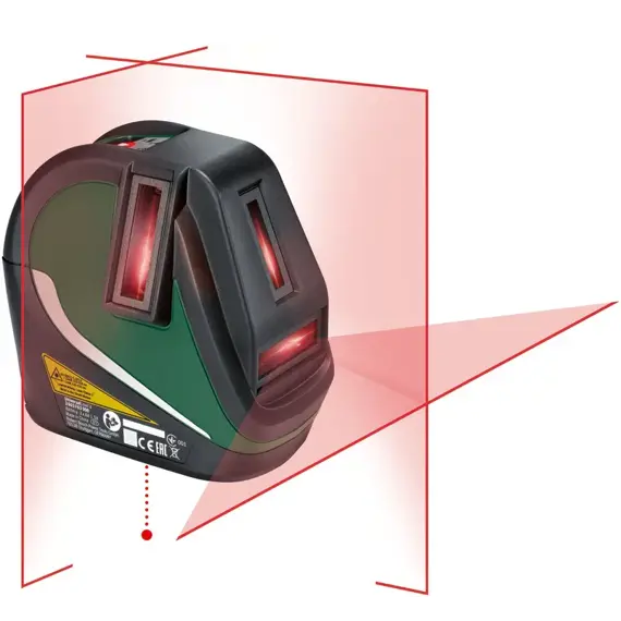BOSCH UniversalLevel 3 set, křížový laser samonivelační se stativem, červený, 3*AA