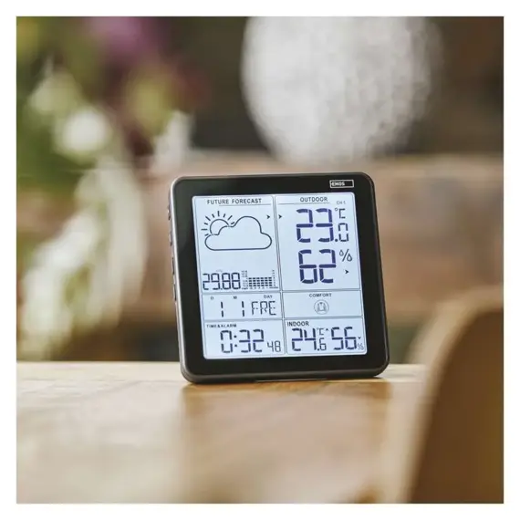 EMOS domácí bezdrátová meteostanice E5080
