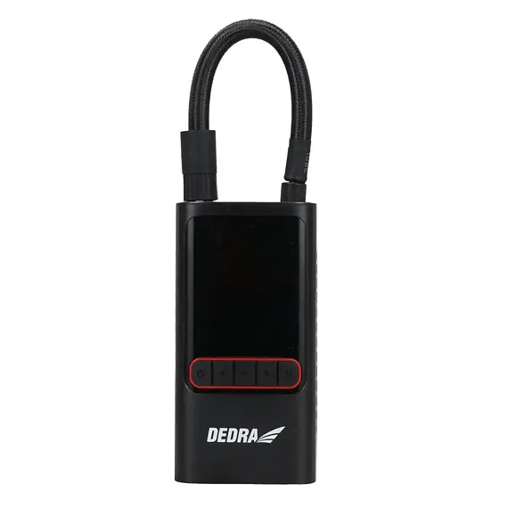 DEDRA DEPP011 aku kompresor 10,3bar, kapacita 2*2000mAh, 25l/min., sada konektorů