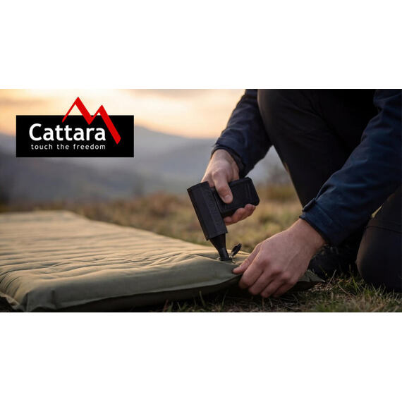 CATTARA vzduchá pumpa AKU 4Ah, ofukovač, OUT/IN, 450l/min., až 60 minut provozu