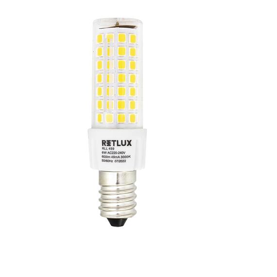 RETLUX RLL 459 žárovka do digestoře E14, 6W
