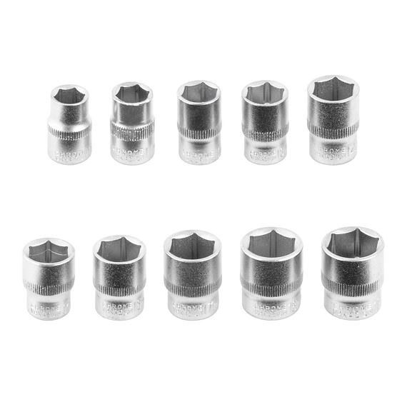 PROCRAFT WS216 gola sada 216-dílná, 1/4"+3/8"+1/2", očkoploché klíče