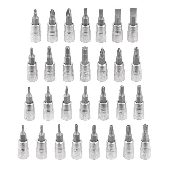 PROCRAFT WS216 gola sada 216-dílná, 1/4"+3/8"+1/2", očkoploché klíče