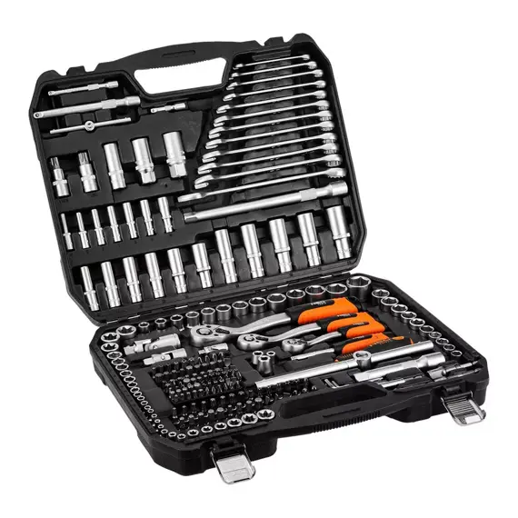 NEO gola sada 1/2"+3/8"+1/4", 220-ti dílná, OP klíče, 10-220