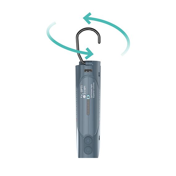 SCANGRIP ruční svítila MINI SLIM - FOR LIFE, 100/200lm, ultratenká 9mm, 03.6210