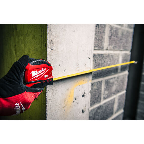 MILWAUKEE 4932498772 svinovací metr 5m-25, Autolock gen. 2, 25mm šířka, nárazuvzdorný