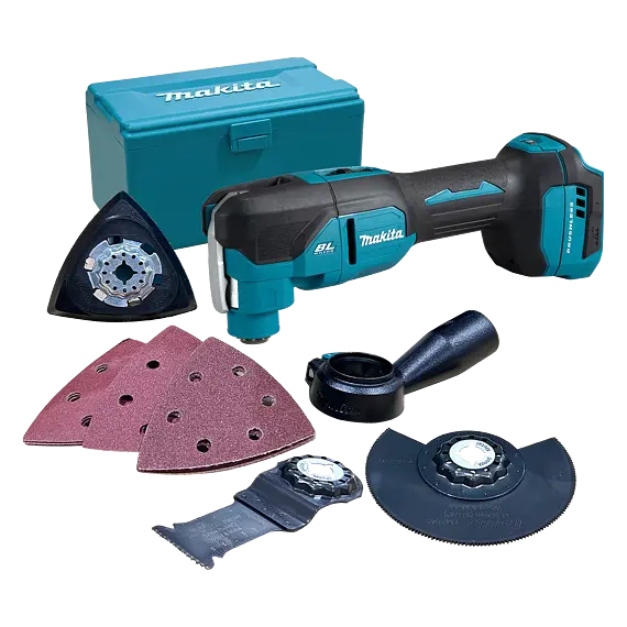 MAKITA DTM53ZX1 aku multi oscilační bruska 18V LXT, 6000-20000 km./min., příslušenství, bez baterie