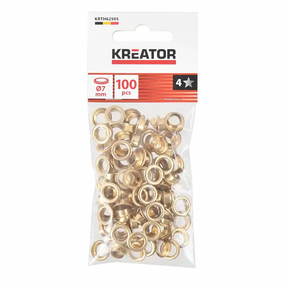 KREATOR nýtovací kroužky Ms 7mm, 100ks, KRTH62505