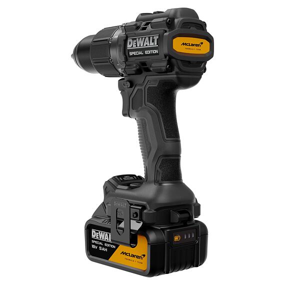 DeWalt DCK3222MP2T aku set DCD86M+DCF86M+DCF99M, 18V/2*5Ah, TSTAK, edice McLaren