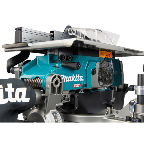 MAKITA LH001GZ aku stolní a pokosová pila s AWS 260mm Li-ion XGT 40V, (2100W), bez baterie