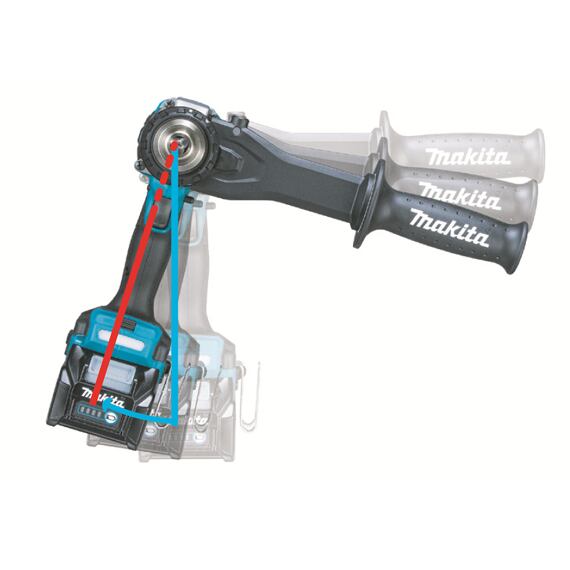 MAKITA HP003GZ aku bezuhlíkový příklepový šroubovák Li-ion XGT 40V, max.180Nm, bez baterie
