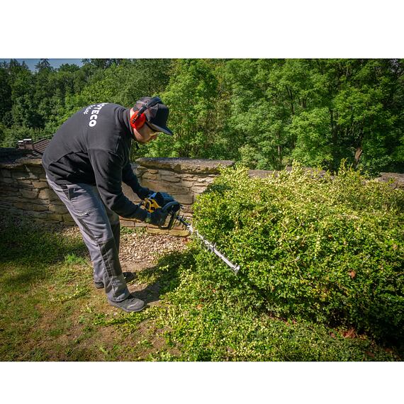 PROTECO nůžky na živé ploty benzínové PROFI 550mm, střih 28mm, motor 2-takt, 51.06-PLB-650