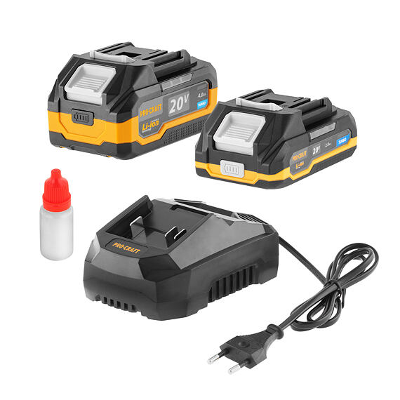PROCRAFT PA168SET set pilka PKA35+nůžky ES25Li, 20V/1*4Ah+1*2Ah