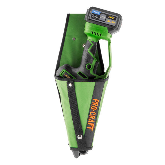 PROCRAFT PKA32Li-P aku ruční řetězová pilka 20V/4Ah, lišty 152+203mm, bezuhlíkový motor, POUZDRO