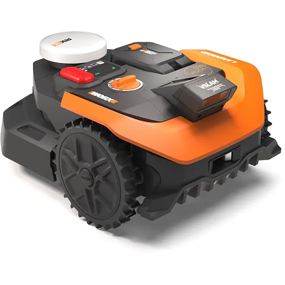 WORX Garden WR365E robotická sekačka VisionRTK stereo, řízená GPS signálem a kamerou