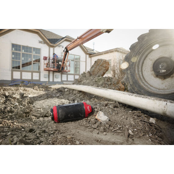 MILWAUKEE M12 SPEJSG2-0 aku reproduktor 12V, Bluetooth 5.3 dosah až 60m, bez baterie