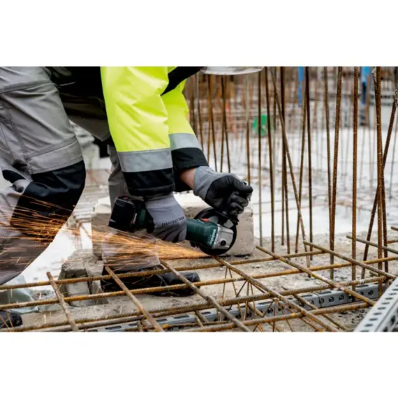 METABO W 18 L 9-125 Q aku úhlová bruska 125mm 18V/2*5,2Ah Li-Power, MetaBox165L