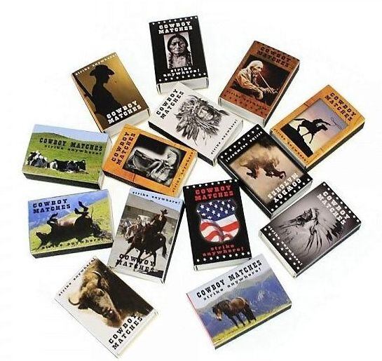 zápalky COWBOY 40ks 3020011