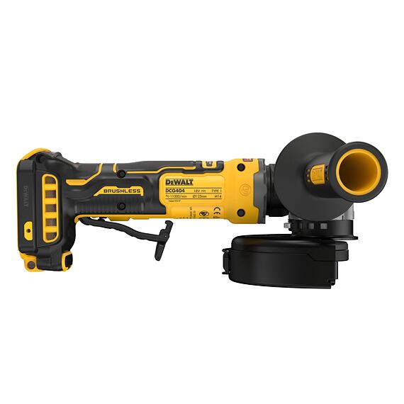 DeWalt DCG404N aku bezuhlíková úhlová bruska 125mm, 18V XR bez baterie