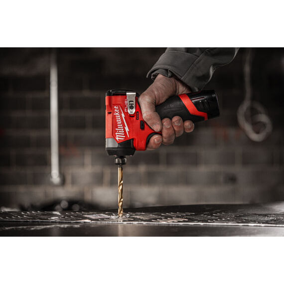 MILWAUKEE M12 FID2-0 aku rázový utahovák 12V, 1/4", max. 170 Nm, pouze 127mm, bez baterie