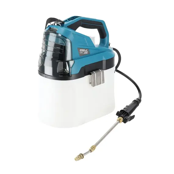 DEDRA aku postrekovač 18V, nádoba 7,5l, hadica 1,4m, prietok 0,5l/min., bez batérie, DED7097
