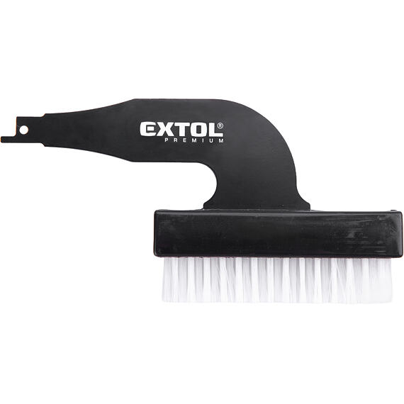 EXTOL PREMIUM kartáč nylonový 4-řadý do pilky ocasky, 185*95*25mm, 8806502