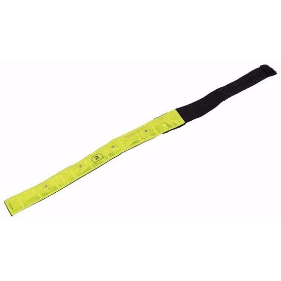 COMPASS pásek reflexní svítící žlutý 41cm, 4*LED 01587
