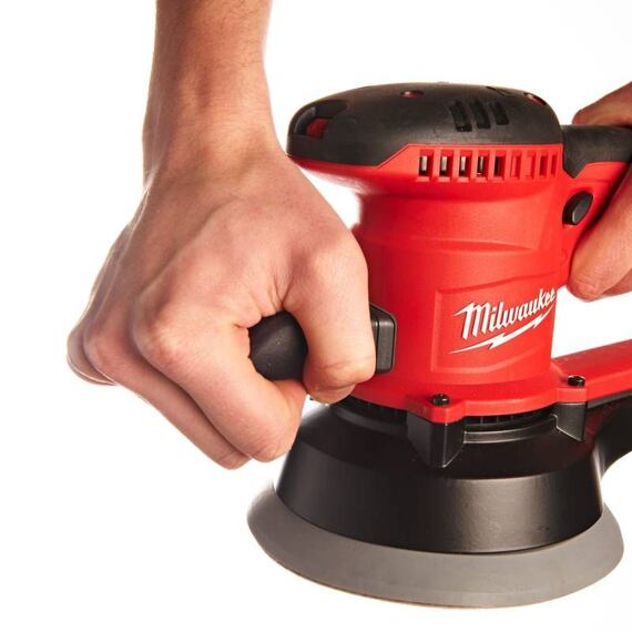 MILWAUKEE ROS 150E-2 excentrická bruska, 150mm, 440W, 4000-10000 kmitů/min