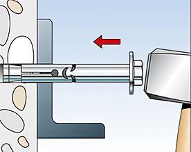 FISCHER FSA S 10/10/60 M8 trubková kotva 068523