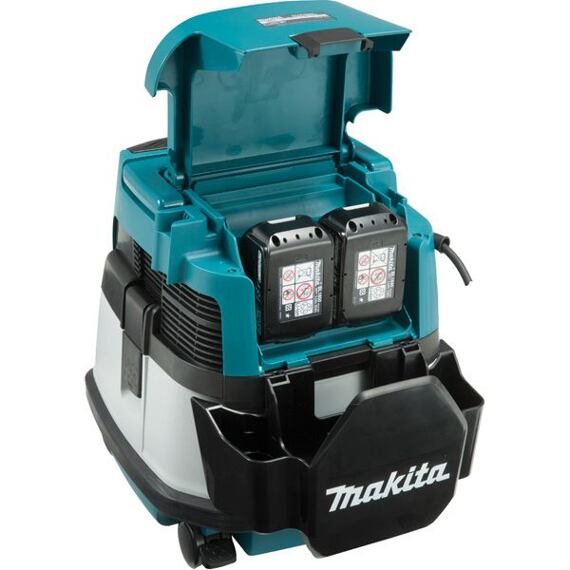 MAKITA DVC860LZ aku hybridní vysavač 230V/2*18V bez baterie, podtlak 240/90mbar