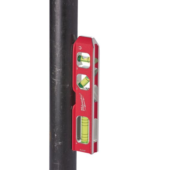 MILWAUKEE 4932459097 magnetická vodováha TORPEDO s trubicovou libelou, 45° libela