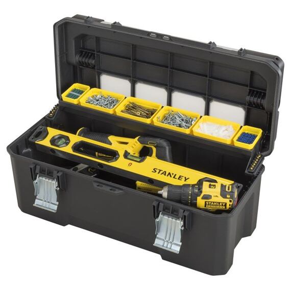 STANLEY FMST1-75791 kufrík Fatmax Cantilever 66*30*28cm, vyberateľné priehradky, kovové pracky