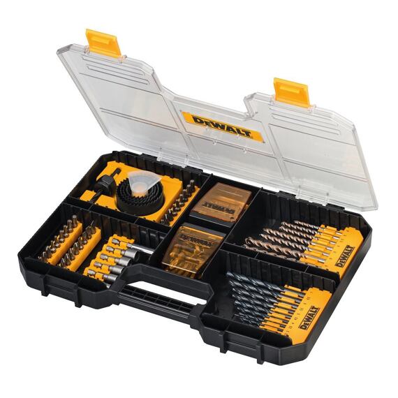 DeWalt DT71569 sada vrtáků + bitů 100-dílná