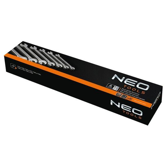 NEO TOOLS kľúče ploché 6-22 8ks 09-851