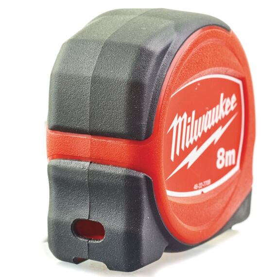 MILWAUKEE 48227708 zvinovací meter 8m, S8/25 SLIMLINE, trieda presnosti II.