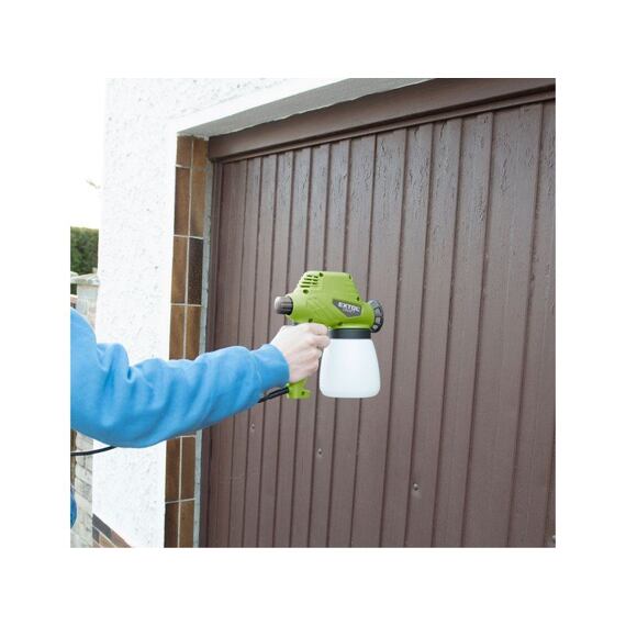 EXTOL Craft stříkací pistole na barvu 80W, tryska 0,8mm, viskozita 30din/s 412113