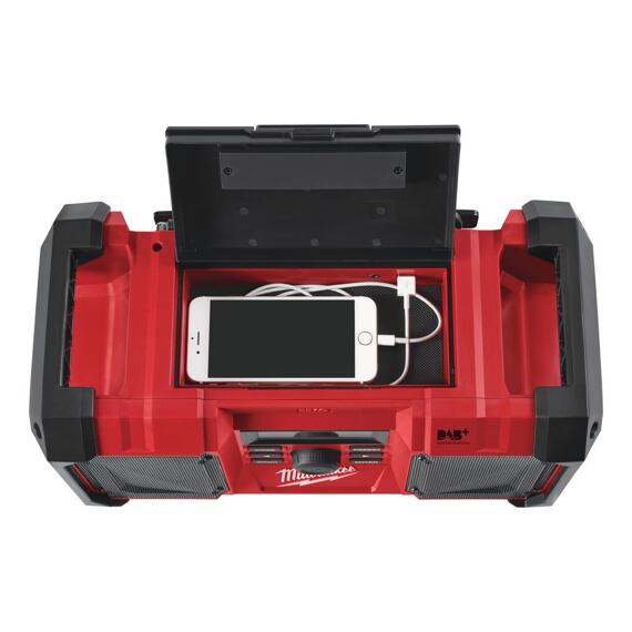 MILWAUKEE M18 JSR DAB+-0 aku rádio 18V, bez baterie