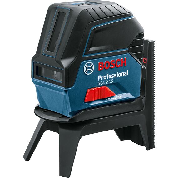 BOSCH GCL 2-15 + RM1, krížový laser, držiak, box
