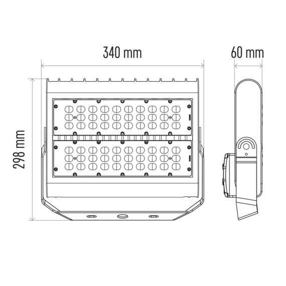 EMOS LED reflektor PROFI PLUS 100W, 12000lm, ZS2450